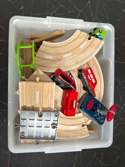 Photo of free Kids wooden train set Brio Ikea (Cardiff, llandaff cf5) #2