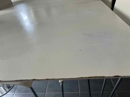 Photo of free White Dining Table & 4 Chairs (Mossley - OL5) #2