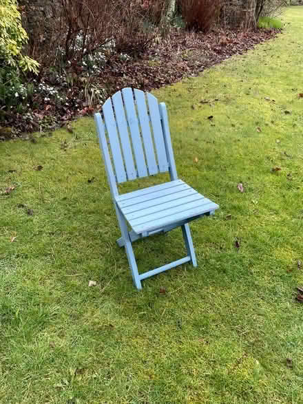 Photo of free Bistro chairs and table (Crooklands LA7) #1