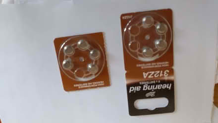 Photo of free Hearing aid batteries (Duffield DE56) #1