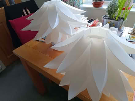 Photo of free 2 ceiling lights shades. (Bolton le Sands LA5) #2