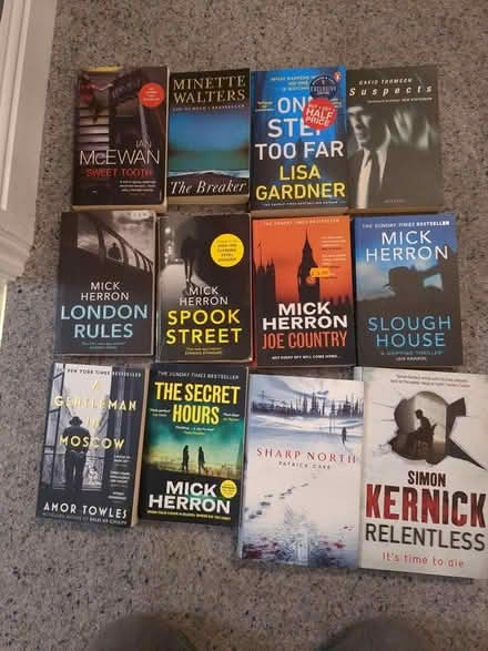 Photo of free 12 books spy types - lot 3 (Liphook GU30) #1