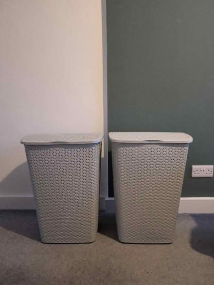 Photo of free Two laundry baskets (Chiltern Road RG4) #1