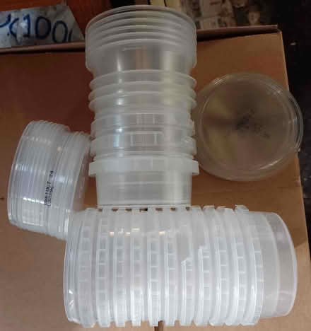 Photo of free plastic lidded tubs (Southport PR9) #1