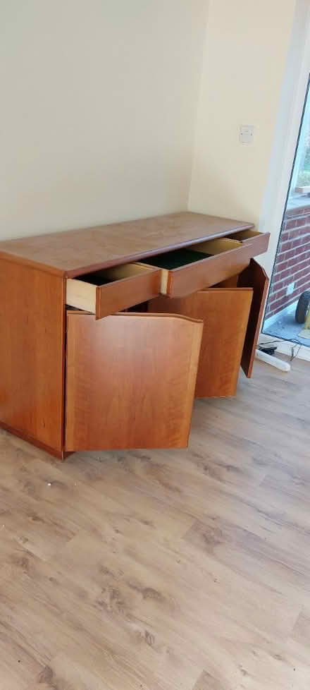 Photo of free Cherrywood veneer cabinet (Horsham RH12) #2