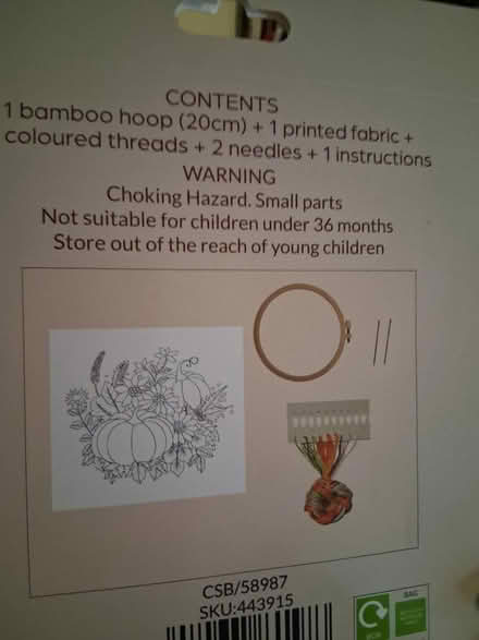 Photo of free Embroidery (Aldershot GU12) #2