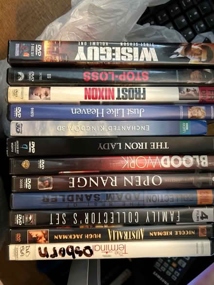 Photo of free 12 DVDs (Marley) #1