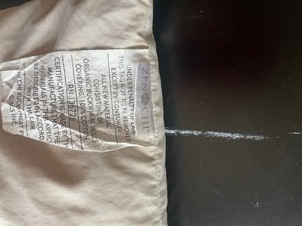 Photo of free Zen leaf buckwheat pillow (Northbrook) #3