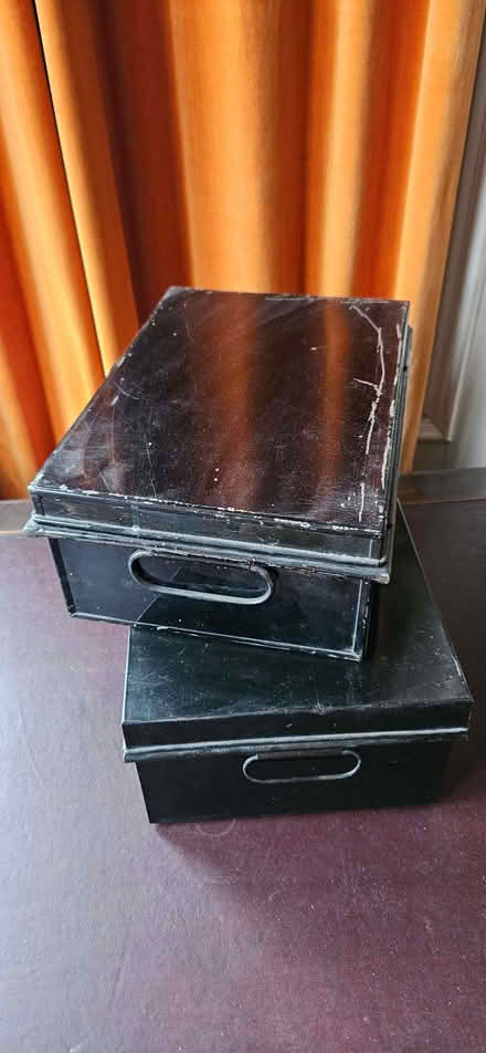 Photo of free Metal storage boxes (Comiston EH10) #1