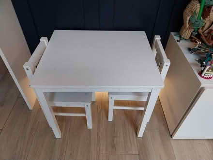 Photo of free Ikea kids table and 2 chairs (Brook Green, W14) #1