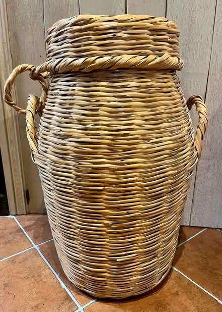 Photo of free Classic wicker Ali Baba basket (Sutton Wick, Abingdon. OX14) #1