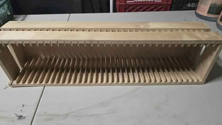 Photo of free Wooden CD Shelf (Baseline & Greenbank) #1
