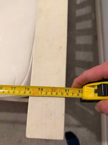 Photo of free Small wooden double bed (CB25) #4