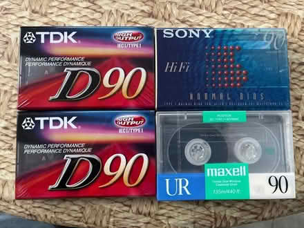 Photo of free New blank audio cassette tapes (Nashua Crown Hill) #1