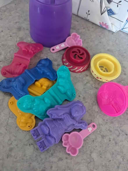 Photo of free Playdough stuff- Dinosaurs, etc (63rd& main, DG) #1