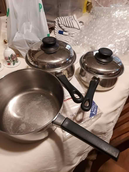 Photo of free Cooking pots (WR14 Malvern Link) #1