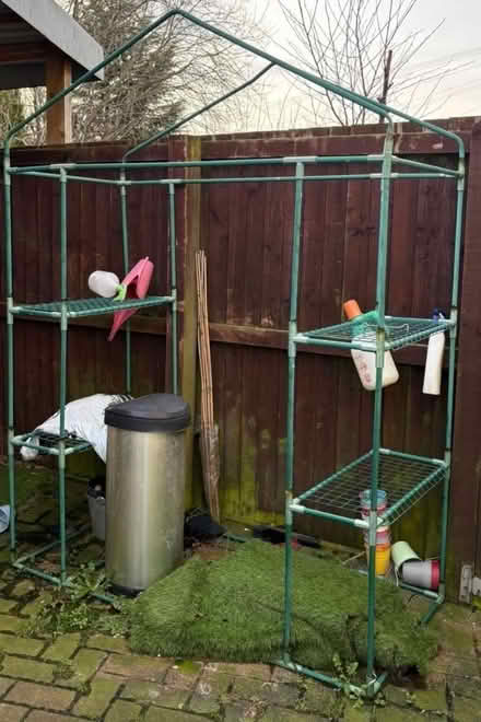 Photo of free Green House Frame with shelves (SK14) #1