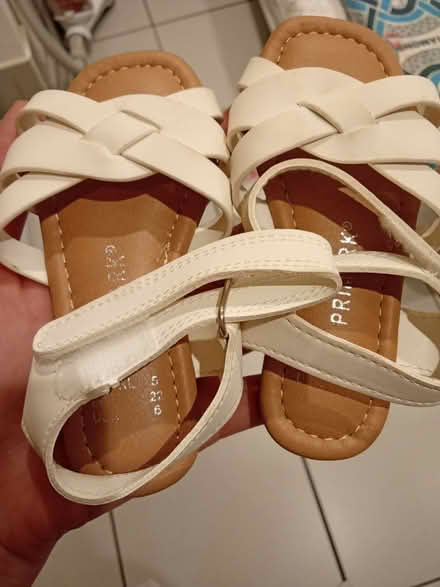 Photo of free Size 5 toddler sandles White (Richmond TW9) #1