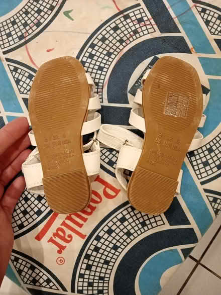 Photo of free Size 5 toddler sandles White (Richmond TW9) #2