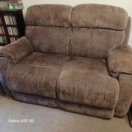 Photo of free 2 seater sofa and matching chair (Worplesdon) #2