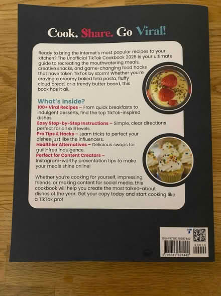 Photo of free Unofficial TikTok recipe/cook book (Hellesdon NR6) #2