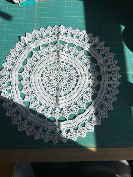 Photo of free Handmade round doily (Northbrook) #1