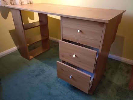Photo of free Home office desk with drawers, shelves (Studley B80) #1