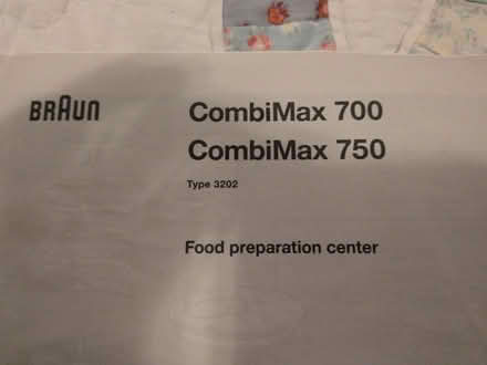 Photo of free Braun Food Processor (RG4) #4