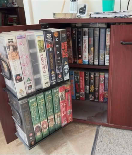 Photo of free VHS Video player and VHS cassettes (Ferndown BH22) #1