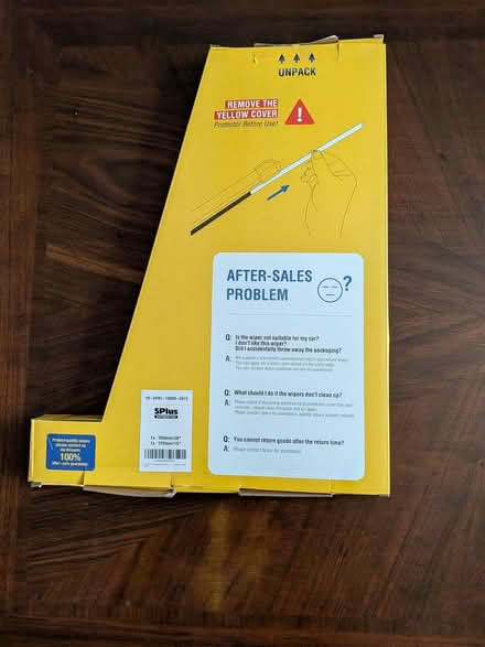 Photo of free Windshield wiper blades (West Springfield MA) #2