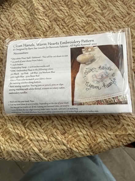 Photo of free Embroidery kit (Nashua Crown Hill) #1