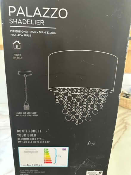Photo of free Next pendant chandelier light (Shaldon TQ14) #3
