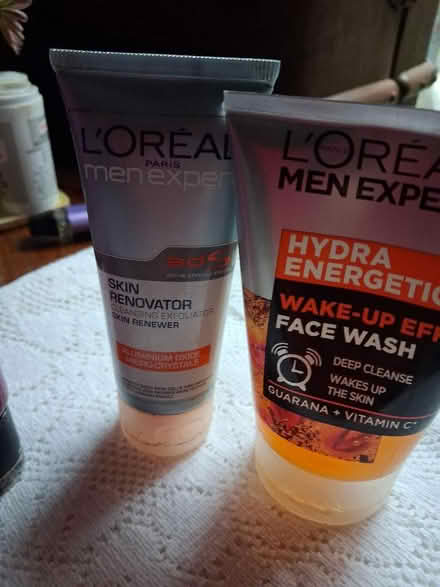 Photo of free Hair and men facial products part/unused (Soho WC2H) #2