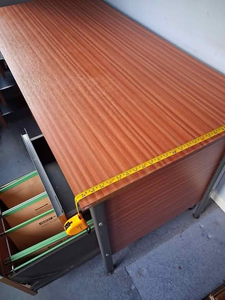 Photo of free Contra plan office desk with two sets of drawers (Crowborough Warren TN6) #1