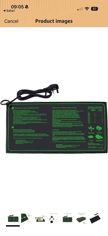 Photo of Grow lights and heat mats (Lazonby CA10) #1