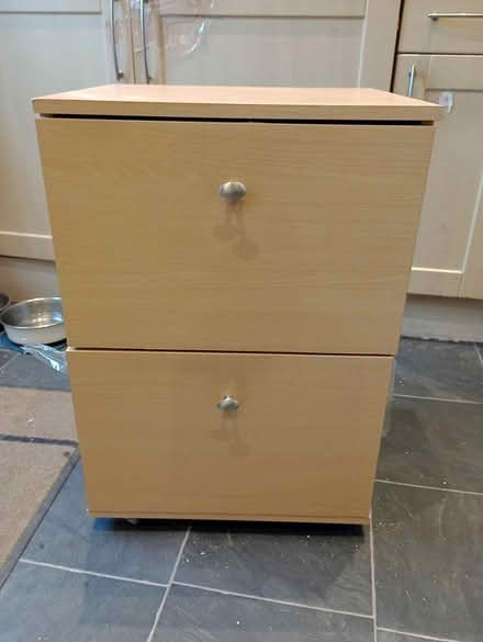 Photo of free Filing cabinet, 2 drawers (Harton, NE34) #1