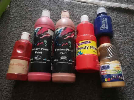 Photo of free Old poster paints (Walsall WS2) #1