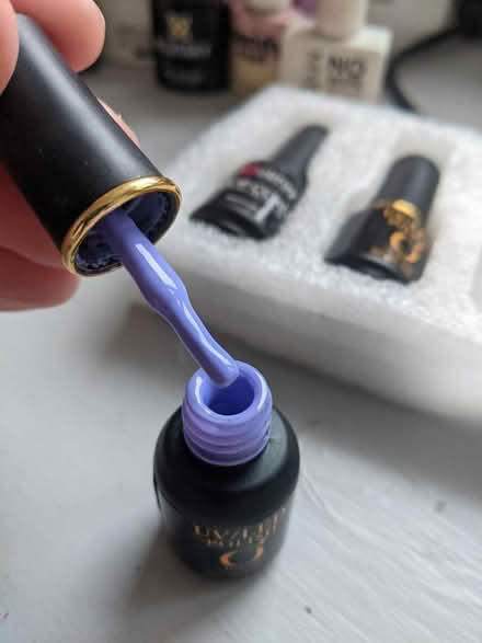 Photo of free Bundle of UV nail gels, UV lamp etc (EH5, Granton, Edinburgh) #4