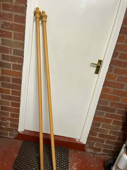 Photo of free Curtain poles (Bridgnorth High Town) #1