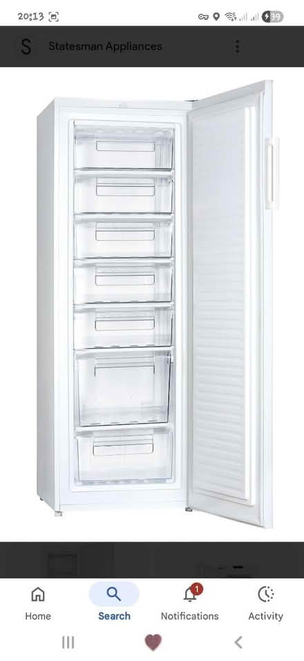 Photo of Tall freezer (LU5) #1