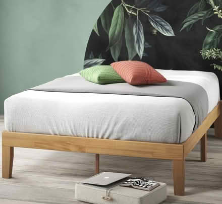 Photo of free Solid wood bedframe(full size) (NW DC- Glover park) #3