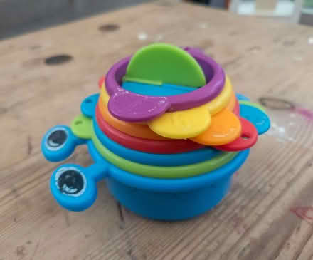 Photo of free Munchkin Caterpillar Stacking Cups (Wigmore ME8) #1