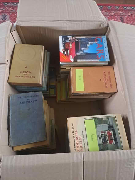 Photo of free Box of Observer books (Welwyn Garden City AL8) #1