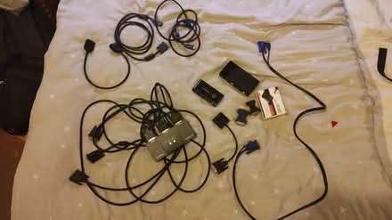 Photo of free Dvi, vga and USB switches & cables (DE24 Alvaston) #1