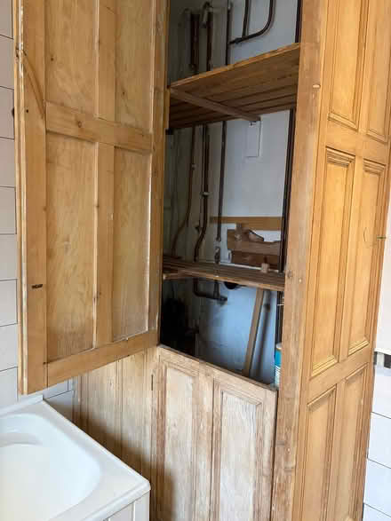 Photo of free Wooden airing cupboard (Southport PR9) #2