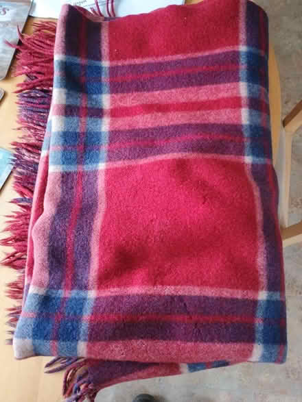 Photo of free Wool Travel Blanket (Bloomfield) #1