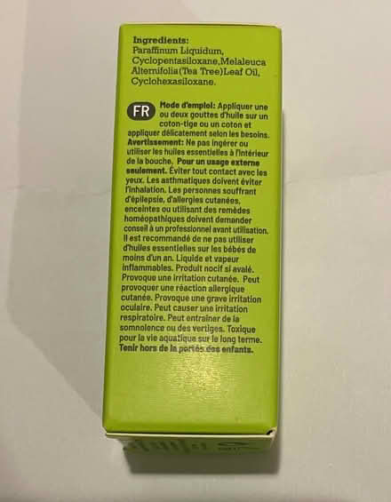 Photo of free A nasty tea tree oil (Finsbury Park N4) #2