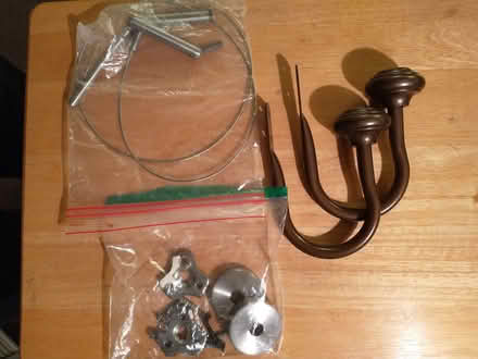 Photo of free Curtains with hardware (NE Seattle/Ravenna/UD) #2