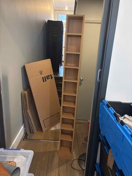 Photo of free Tall ikea CD stand (Tooting Bec) #2