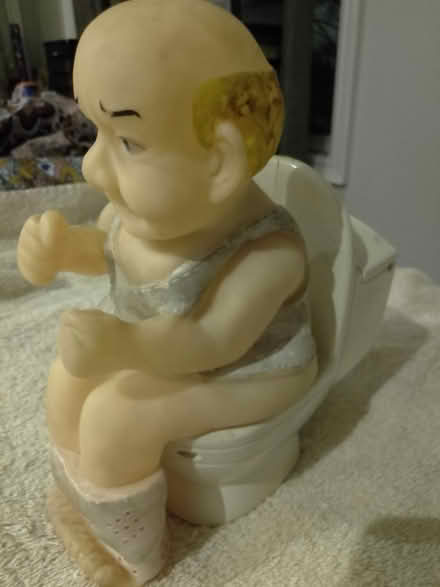 Photo of free A Naughty Toilet Man Figurine (725 Danforth Road) #1